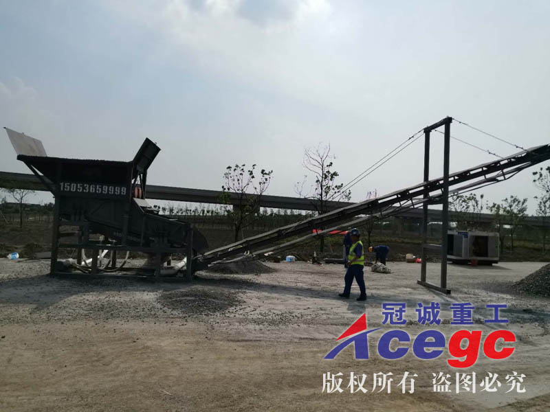 訂制大中小型振動篩洗砂機械生產(chǎn)線